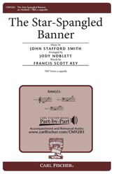 The Star-Spangled Banner TBB choral sheet music cover